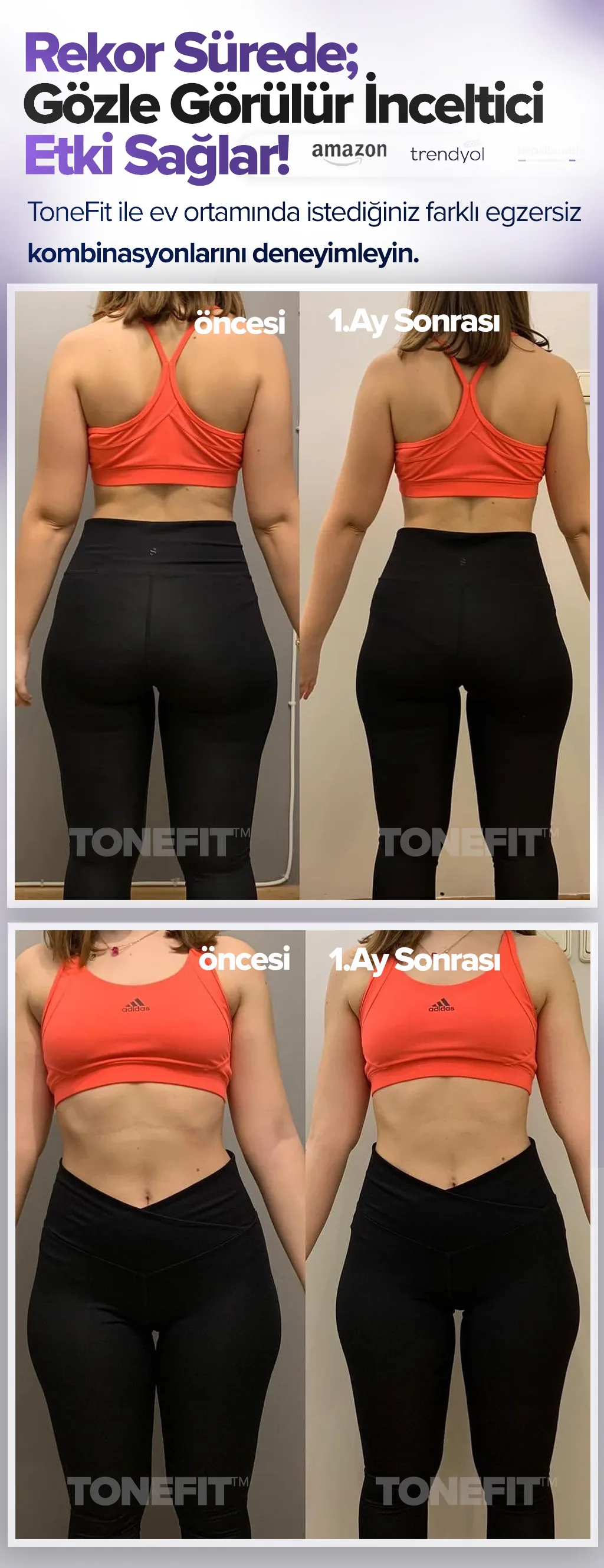 ToneFit pilates egzersiz aleti tanıtım görseli 4